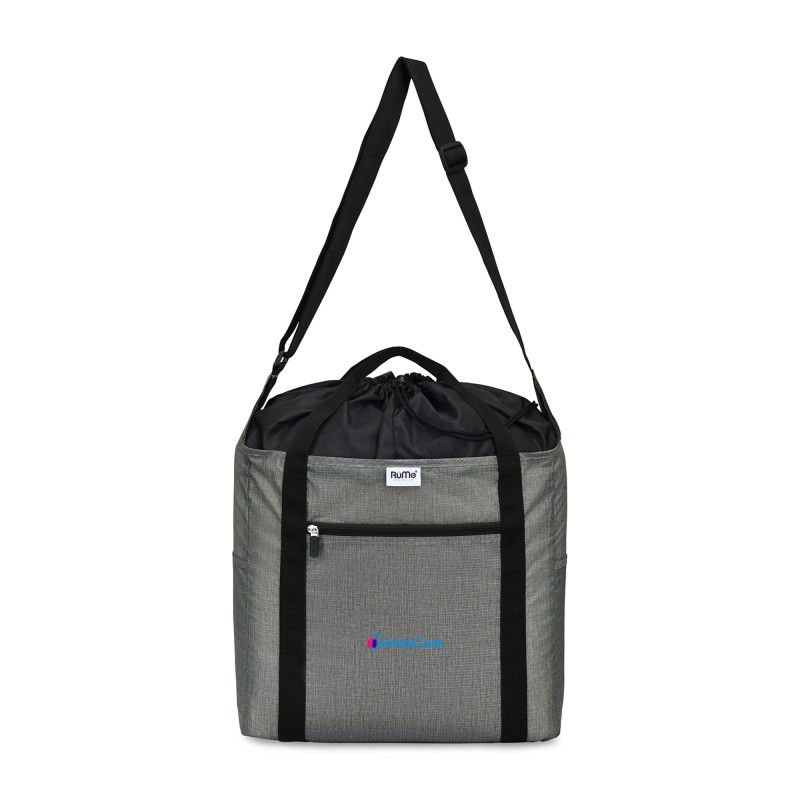 RuMe® Recycled Cinch Tote - Heather Grey