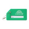 Silicone Luggage Tag - Kelly Green