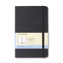Moleskine® Hard Cover Medium Sketchbook - Black