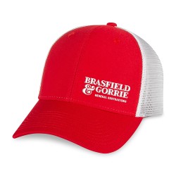Merrimack Hat Co.® Casey Trucker - Red-White