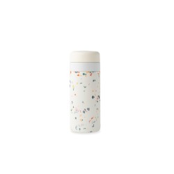 W&P Porter Insulated Ceramic Bottle 16 Oz - Cream Terrazzo