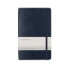 Moleskine® Hard Cover Large Double Layout Notebook - Sapphire Blue