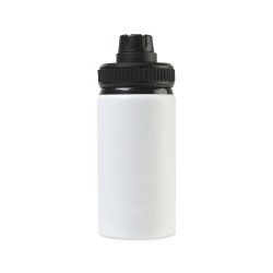Jett Aluminum Chug Lid Hydration Bottle - 16 Oz. - White