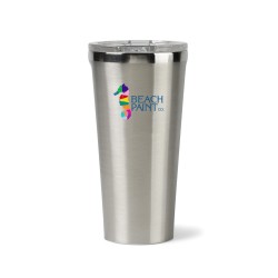 CORKCICLE® Tumbler - 16 Oz. - Brushed Steel