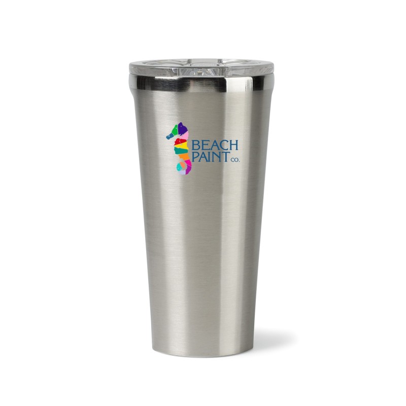 CORKCICLE® Tumbler - 16 Oz. - Brushed Steel