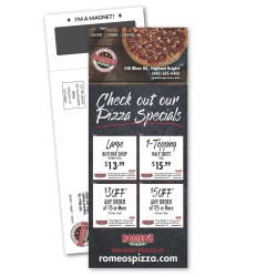 Magnetic Stick Up with Perforation