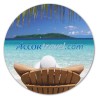 Circle Removable Adhesive Mouse Pad / Counter Mat