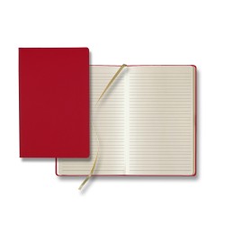 Castelli Matra Slim Medio Lined Ivory Page Journal