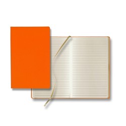 Castelli Matra Slim Medio Lined Ivory Page Journal
