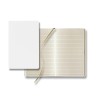 Castelli Matra Slim Medio Lined Ivory Page Journal