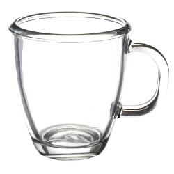 11 oz. London Glass Coffee Mugs