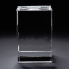3D Crystal Block Large Award