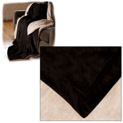Oversized Micro Mink Sherpa Blanket