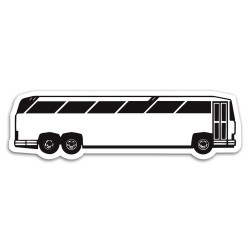 Charter Bus Magnet