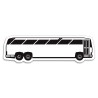 Charter Bus Magnet