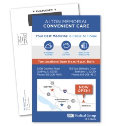 Magnetic Stick Up Card