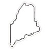 Maine State Magnet
