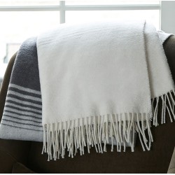 Gray w/ White Stripes