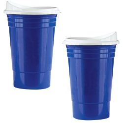 Ultimate Party Cup 16 Oz with Lid