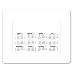 Calendar Punch Out Picture Frame
