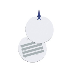 Round Celebrity Bag Tag