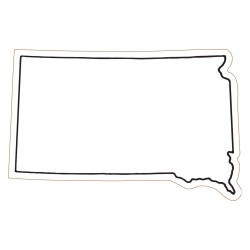 South Dakota State Magnet