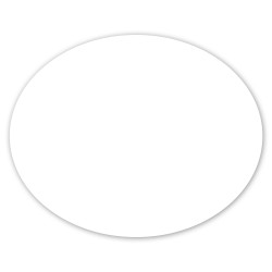Car Sign Oval Magnet 5 x 4