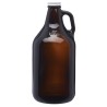 64 oz. Amber Glass Beer Growlers