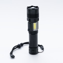 Rechargeable 15 Watt Multifunction Flashlight