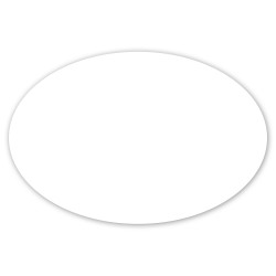 Car Sign Oval Magnet 6 x 4