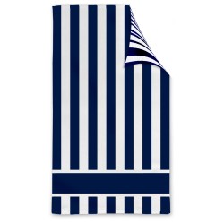 Double Sided Cabana Stripe Beach Towel