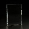 3D Crystal Wedge Large Award