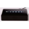 Deluxe Black Rectangle Lighted Base