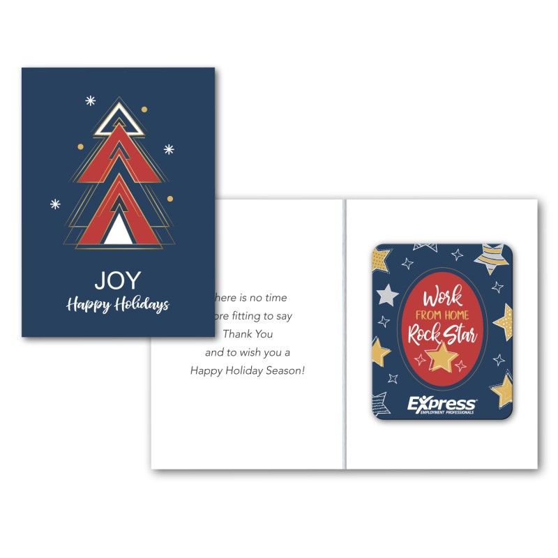 Greeting Card with Magnetic Photo Frame
