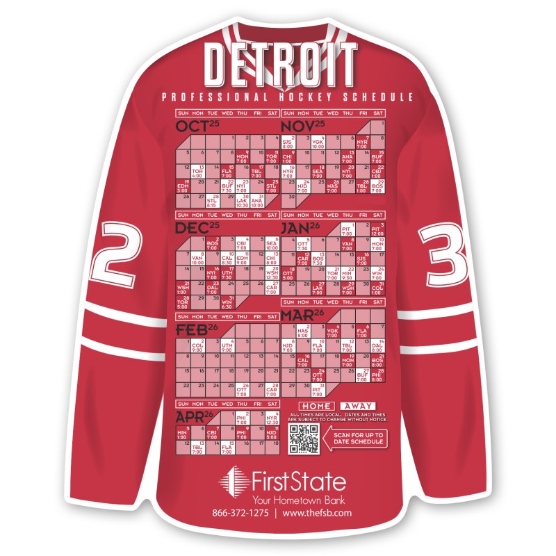 Hockey Jersey Schedule