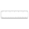 Plastic Ruler / Bookmark - 10 mil