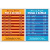 2 in 1 Schedule Magnet