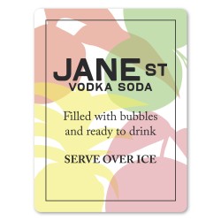 3 X 4 In Rectangle Removable Label