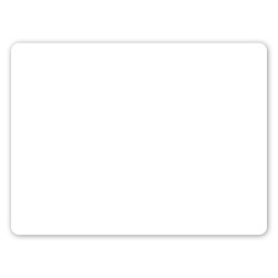 3 X 4 In Rectangle Removable Label