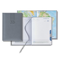 Castelli Tucson Medio White Page Tabbed Daily Diary