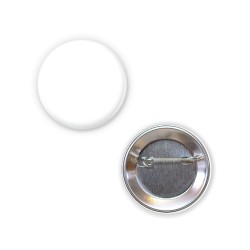 1-3/4 Diam Round Button w/ Pin