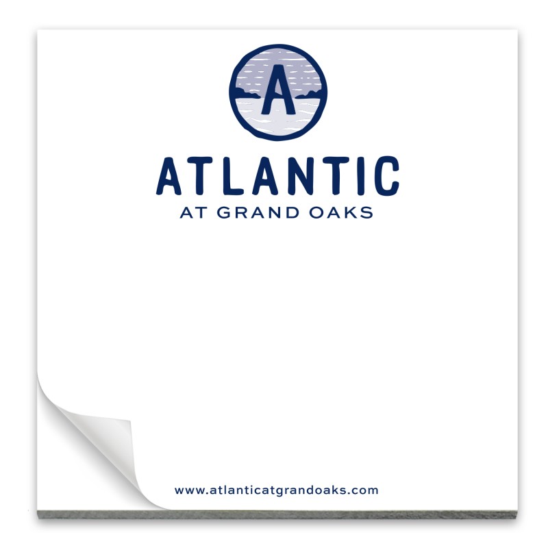 50 Page 3-1/2 x 3-1/2 Paper Note Pad