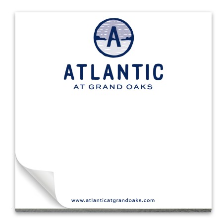 50 Page 3-1/2 x 3-1/2 Paper Note Pad