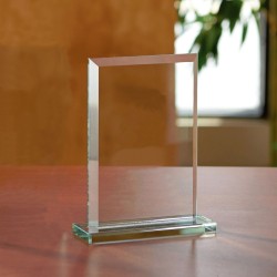 Beveled Rectangle - Small Award
