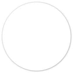 Car Sign Circle Magnet 6 in diam.