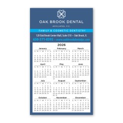 Calendar Sq Crnr Magnet 2-29/32 x 4-15/16