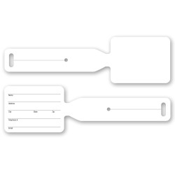 Ultra-Thin Luggage Tag - 10 mil
