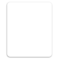 Round Corner Jumbo Magnet 4-1/2 x 5-1/2