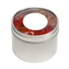 Small Round Window Tin Standard Fill