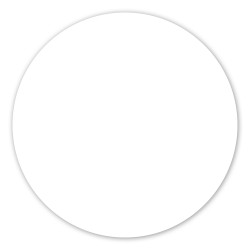 2.5 In Circle Perm Standard Label